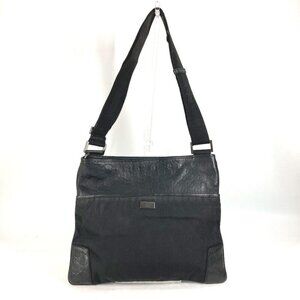 GUCCI Guccissima GG Tote Bag shoulder bag Leather / Nylon Black